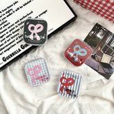 Estuche para lentes de contacto de colores Super Bow